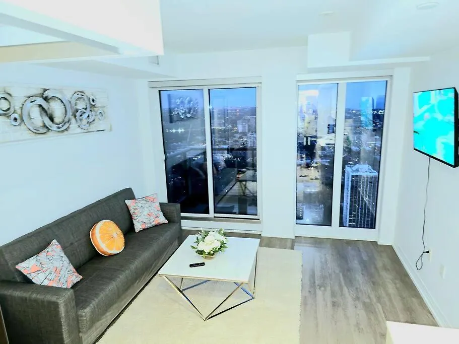 Stylish Luxe Apartment 1 Bedrom With Sofa Bed Toronto 0*,